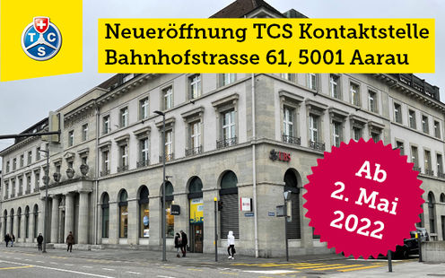 Neue TCS Kontaktstelle in Aarau