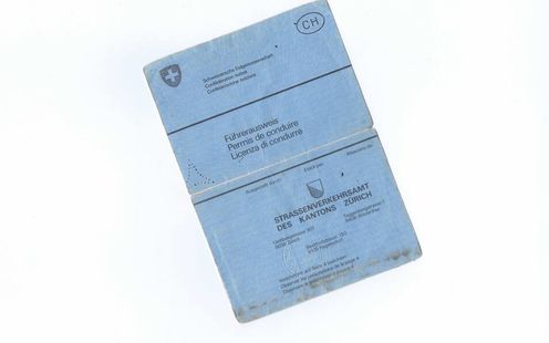 blauer Führerausweis