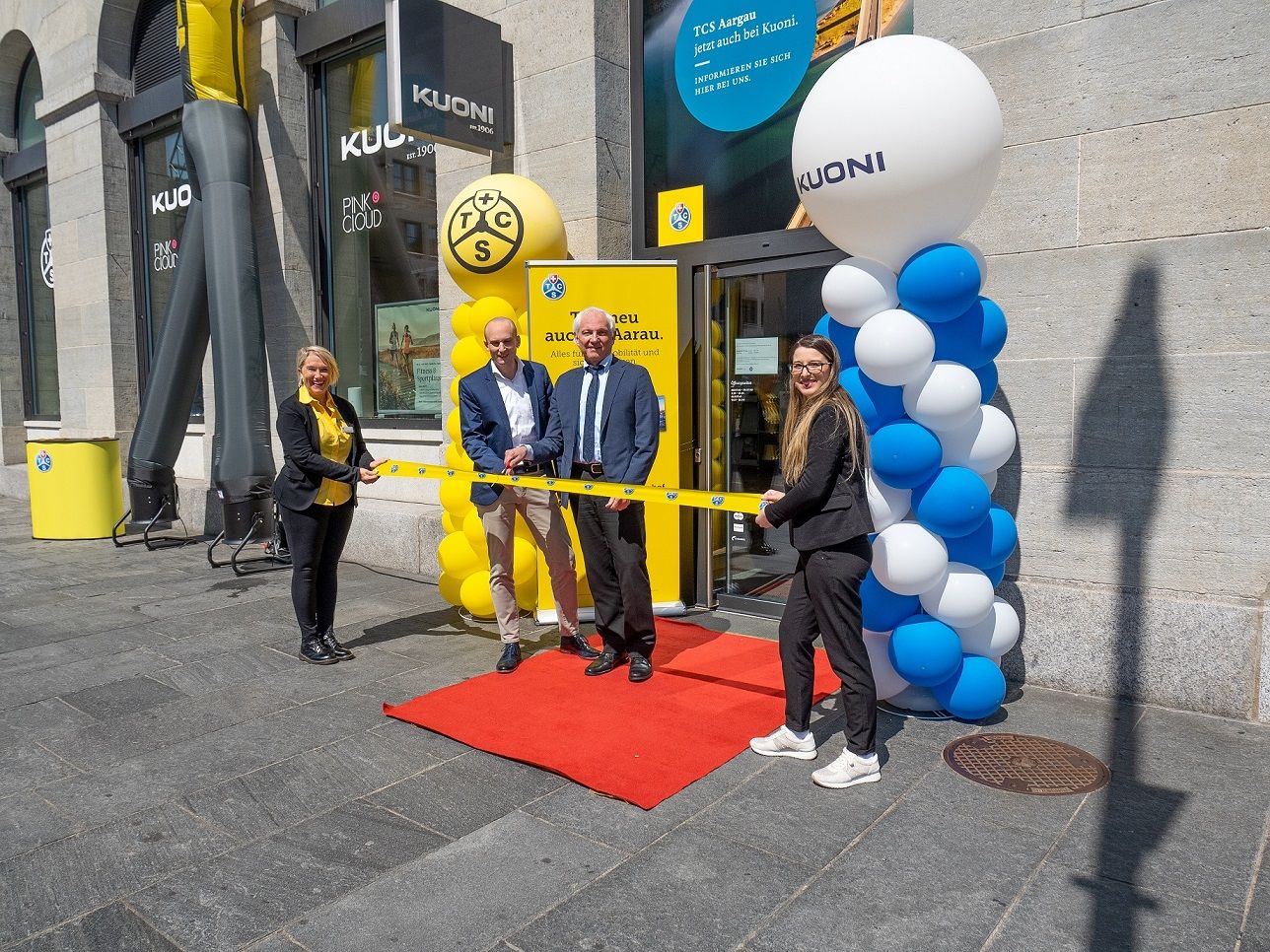 Eröffnung TCS-Kontaktstelle in Aarau