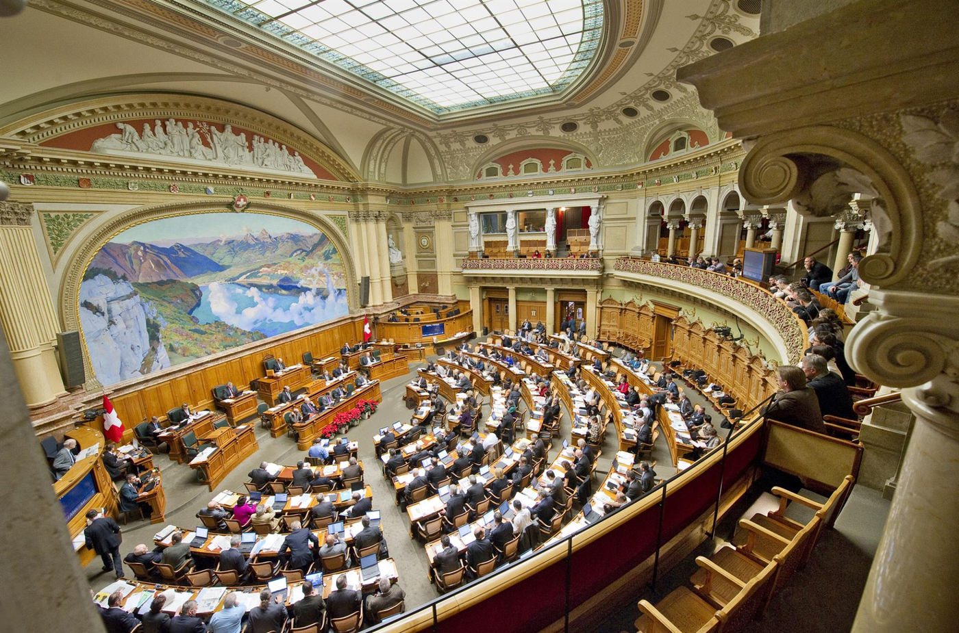  Nationalratssaal © Parlamentsdienste 3003 Bern