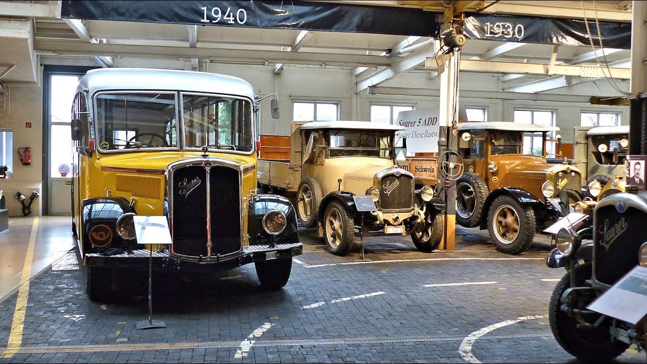 Saurer Fahrzeuge im Museum: ©Saurer Museum
