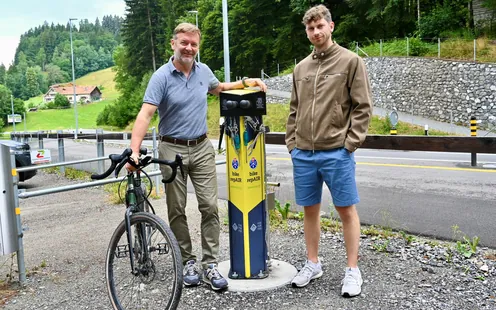 In Teufen steht die erste «TCS Bike repAIR»-Station