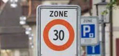 Umfrage zu Tempo 30 
