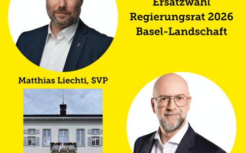 Ersatzwahl Regierungsrat Basel-Landschaft