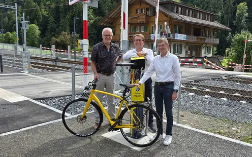 Trubschachen installiert eine TCS Veloreparatursäule