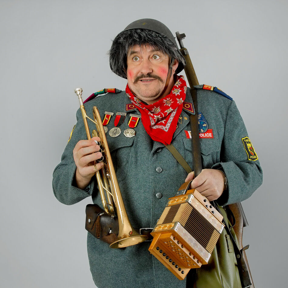 Oppliger Rüedu, Kabarettist aus der Region Emmental