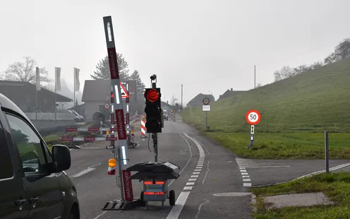 Leimiswil: Ortsdurchfahrt wegen Sanierung gesperrt