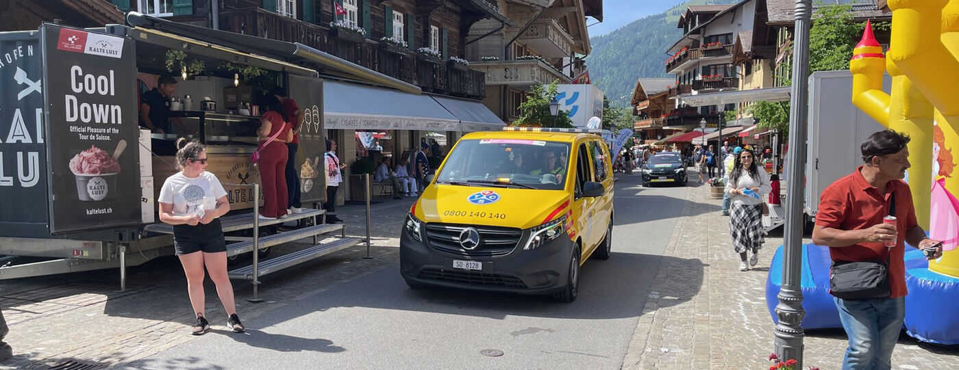 Der TCS an der Tour de Suisse der Frauen 2025