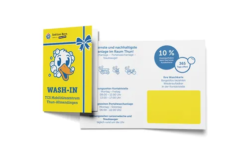 Waschkarten fürs WASH-IN