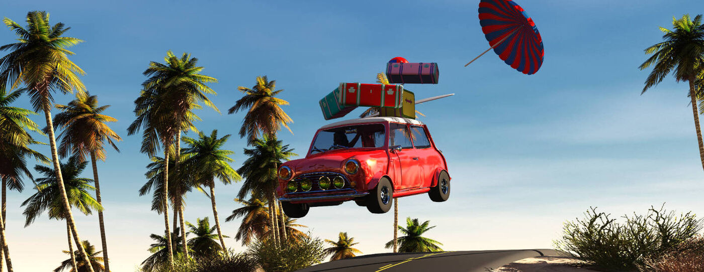 Ferien mit Auto