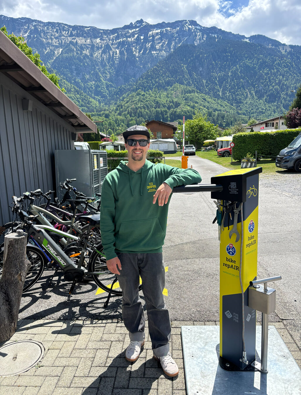 Kevin Kobler, Stv. Campingleiter Bönigen Brienzersee