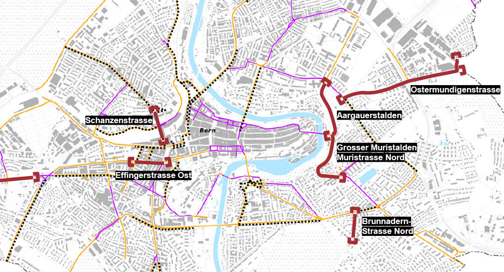 Tempo 30: Die aktuellen Pläne der Stadt Bern