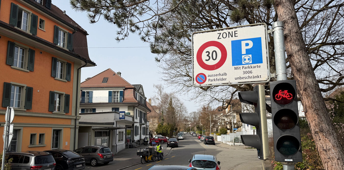 Bietet immer wieder Grund zur Diskussion: Tempo 30 in der Stadt Bern
