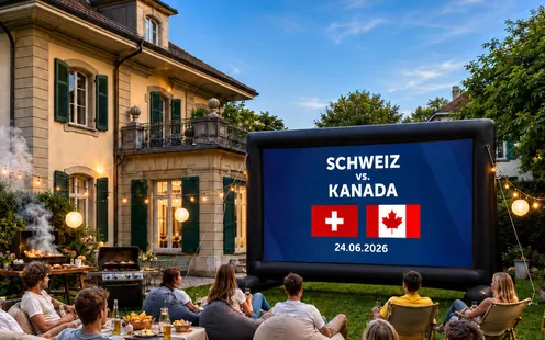 WM Public Viewing &amp; BBQ im Garten am Thunplatz