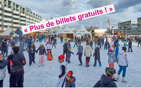 Billets gratuits pour la patinoire PARADICE