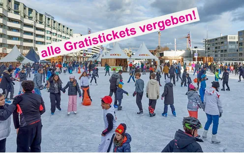 Gratis-Tickets für die Eisbahn PARADICE in Biel
