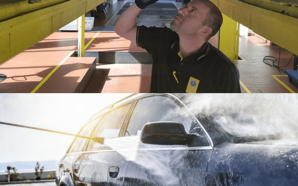Contrôles techniques et nettoyage premium de votre voiture