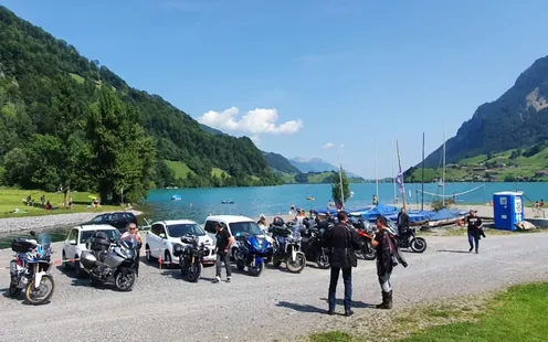 Sortie moto :  col du Jaun et la Lenk 
