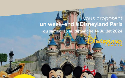 Partez à Disneyland Paris avec le TCS Neuchâtel !