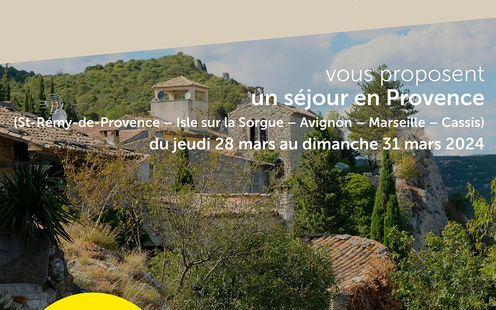 Voyagez en Provence avec le TCS Neuchâtel !