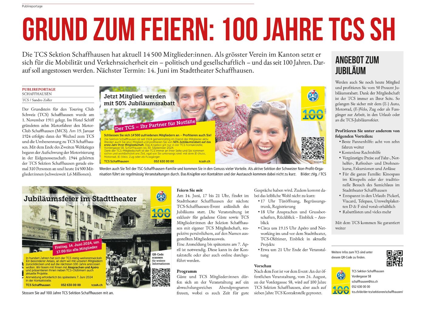 100Jahre TCS SH
