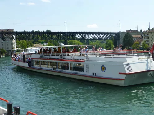 Schifffahrt auf dem Rhein 