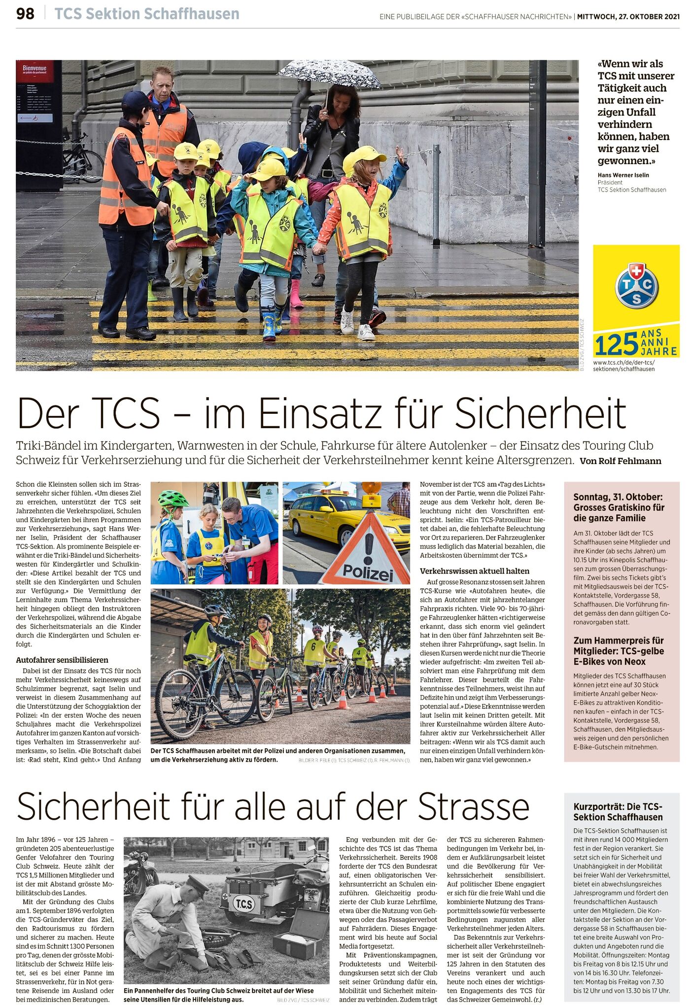 TCS Publireportage