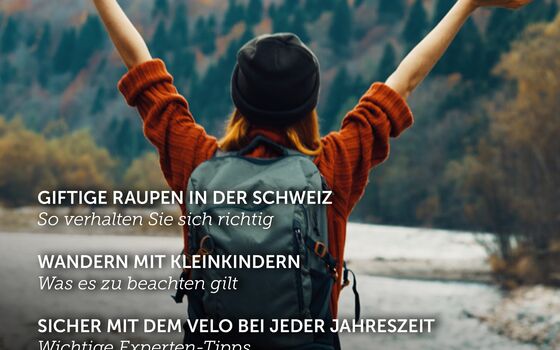 Wandern und Velofahren