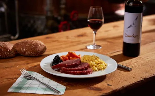 Schlemmerei in der Brennerei