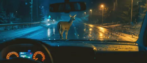 Panne, Unfall, Wildtierkollision
