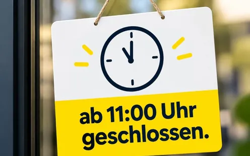 Angepasste Öffnungszeiten am 13. November 2026