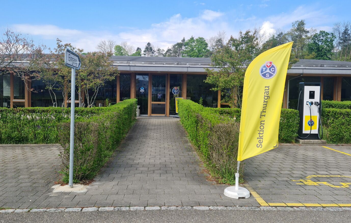 Eingangsbereich der TCS-Kontaktstelle Weinfelden