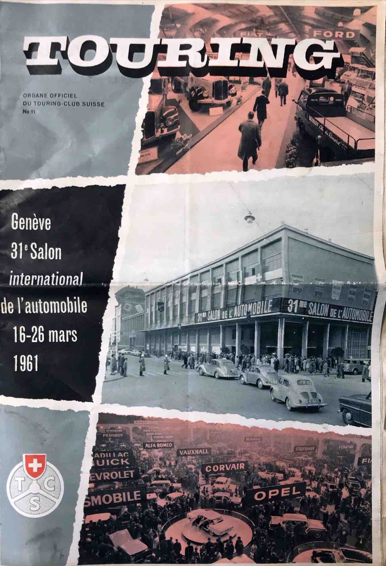 Rivista touring, No. 11, anno 1961