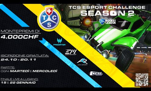TCS eSport: seguite la diretta su Twitch!