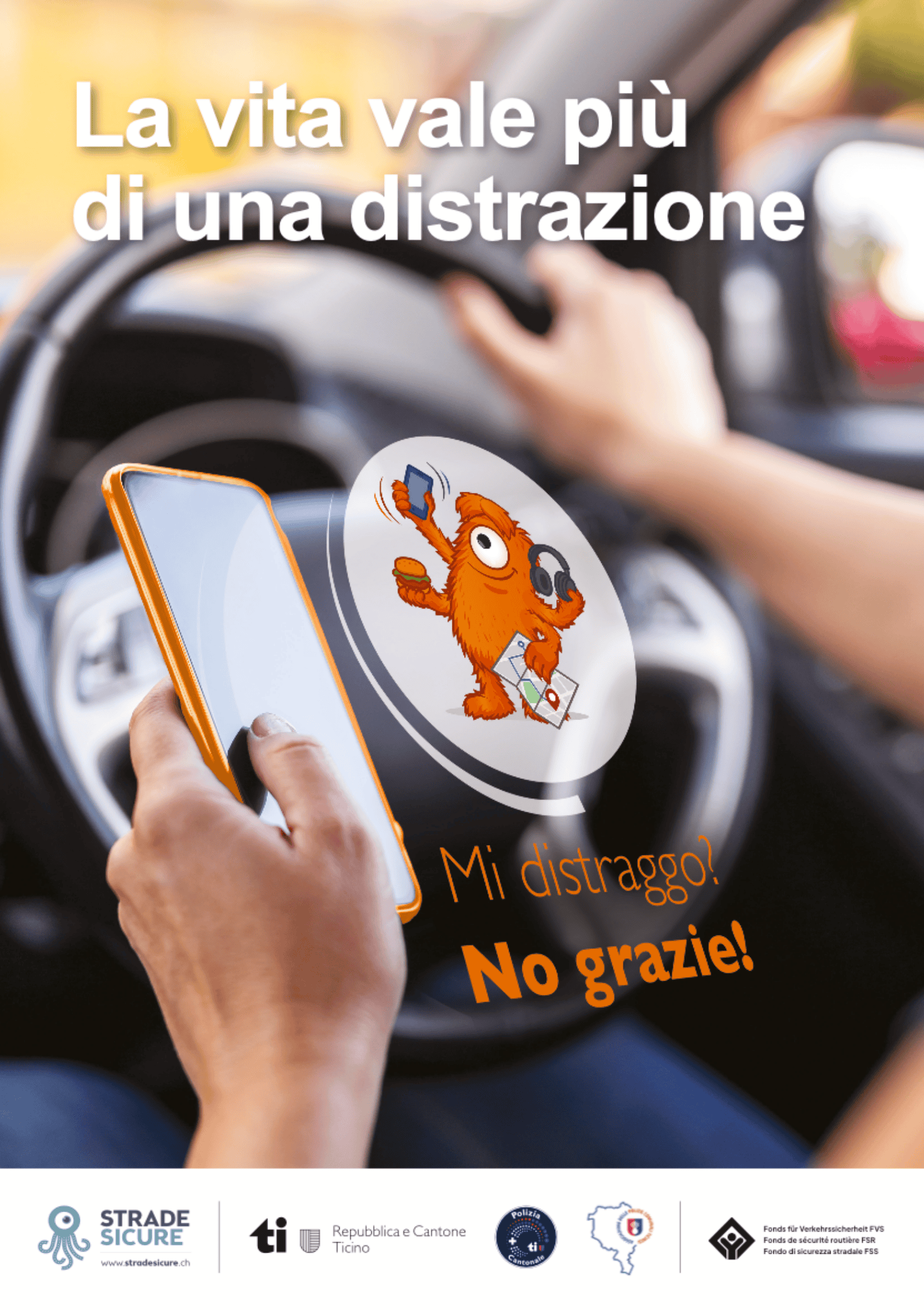 La vita vale più di una distrazione La vita vale più di una distrazione