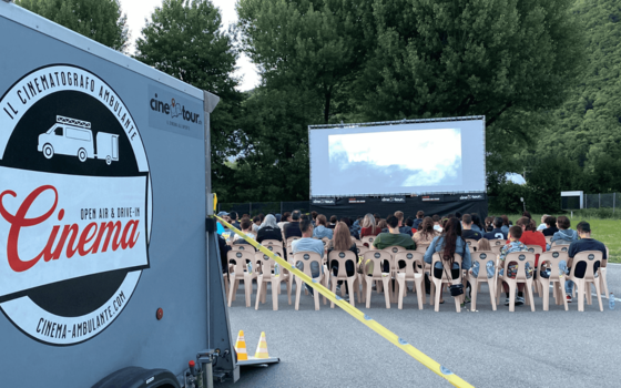 Cinema solare, Centro TCS Rivera, 10 luglio 2025