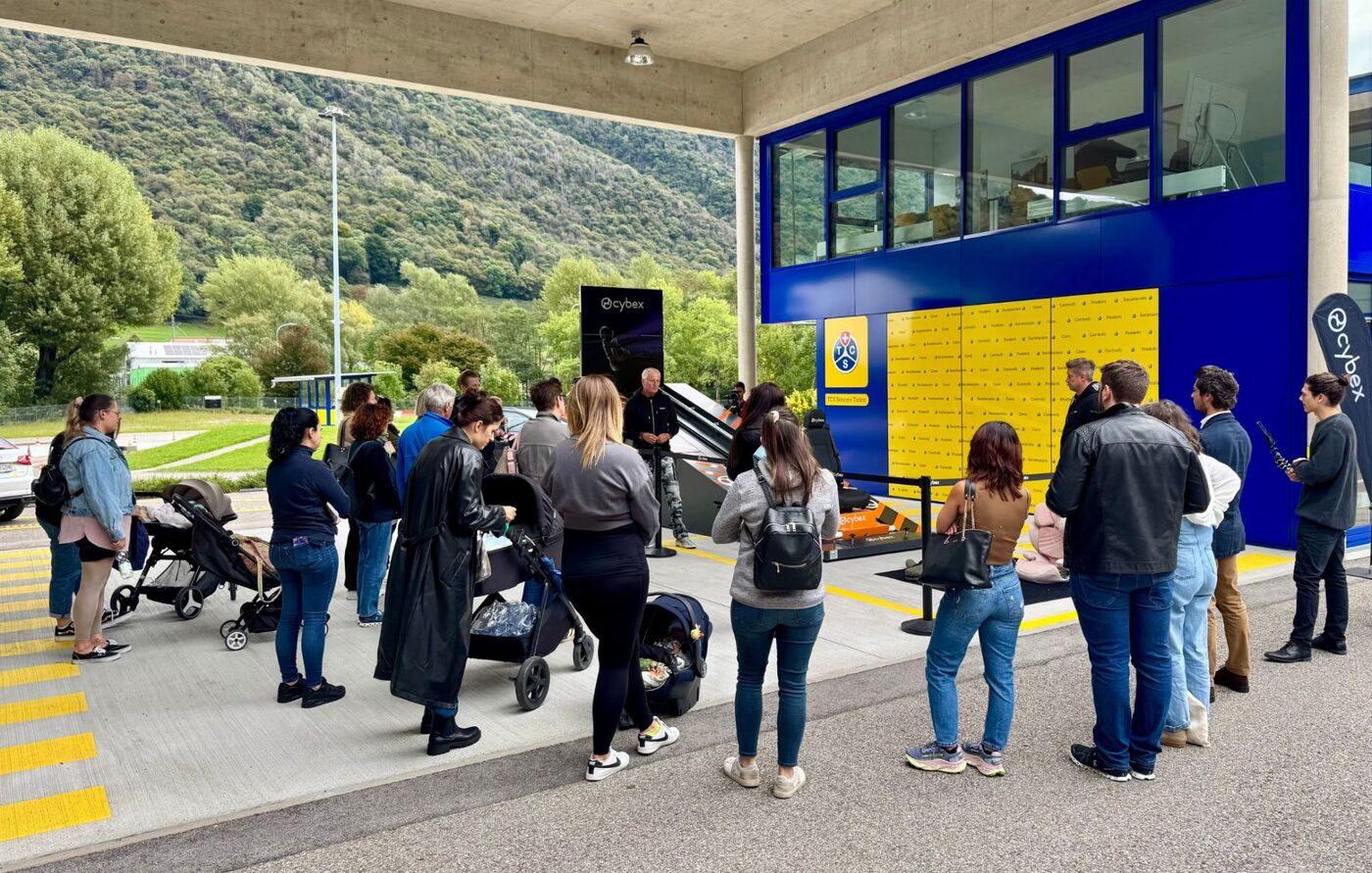 Il Simulatore di collisione Auto Cybex.