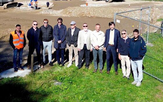 Apertura cantiere Pumptruck Capriasca Apertura cantiere Pumptruck Capriasca