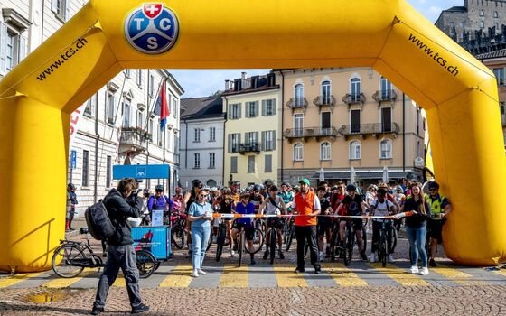 Partenza SlowUp 2026