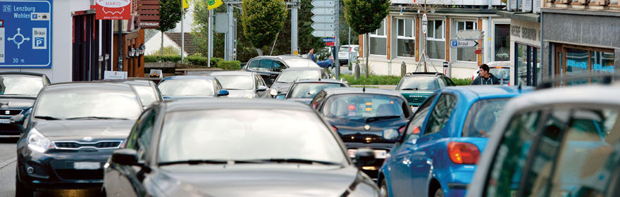 Abendverkehr in Hochdorf