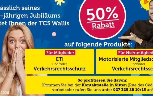 50% Rabatt - TCS Wallis