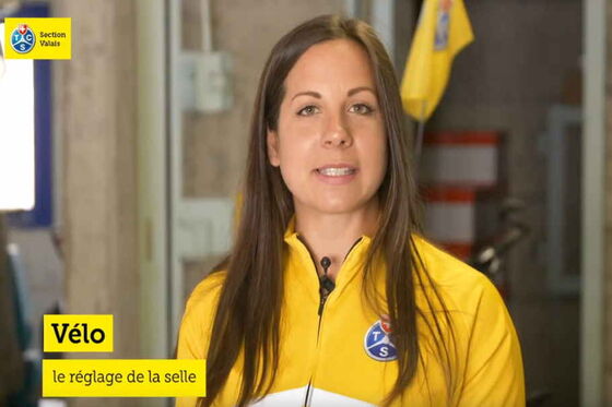 Vélo réglage de la selle