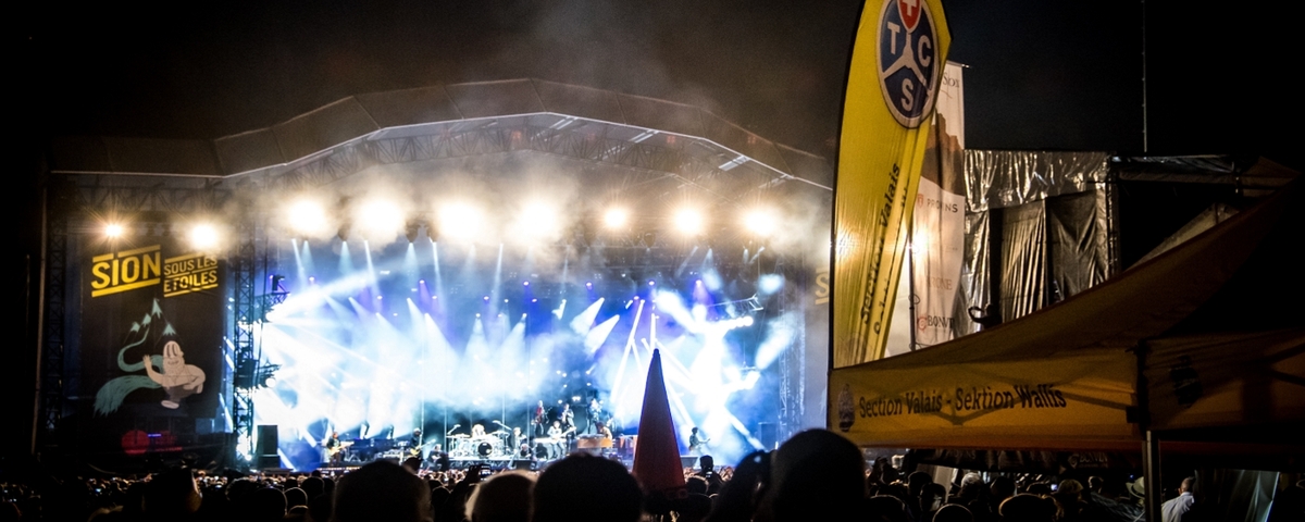 Sion sous les étoiles