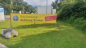TCS-Blache «Schulanfang: Achtung Kinder!»