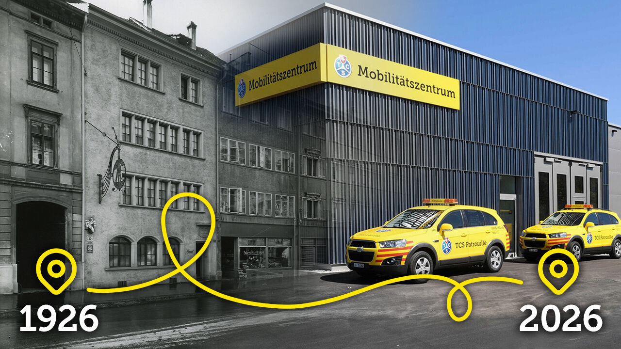 100 Jahre TCS Gruppe Winterthur