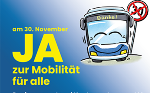 Ja zur Mobilitätsinitiative am 30. November