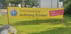 TCS-Blache «Schulanfang: Achtung Kinder!»