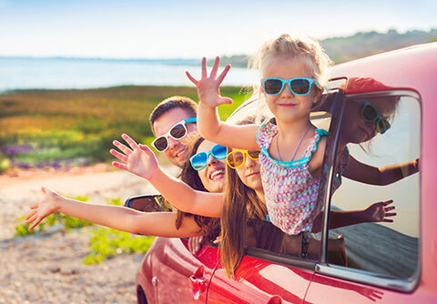Ferien mit dem Auto