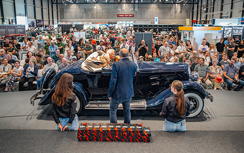 Fahrendes Spektakel an der Messe Luzern 