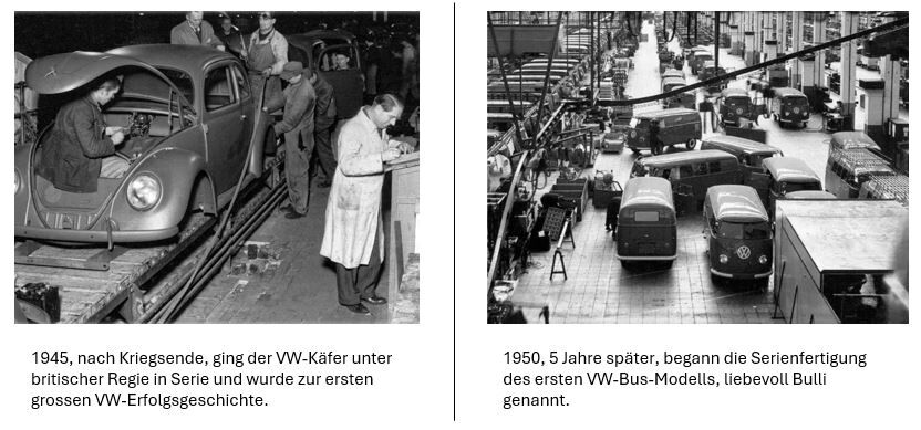 VW-Käfer und -Bulli